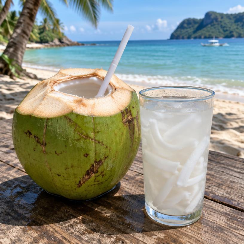 Young coconut